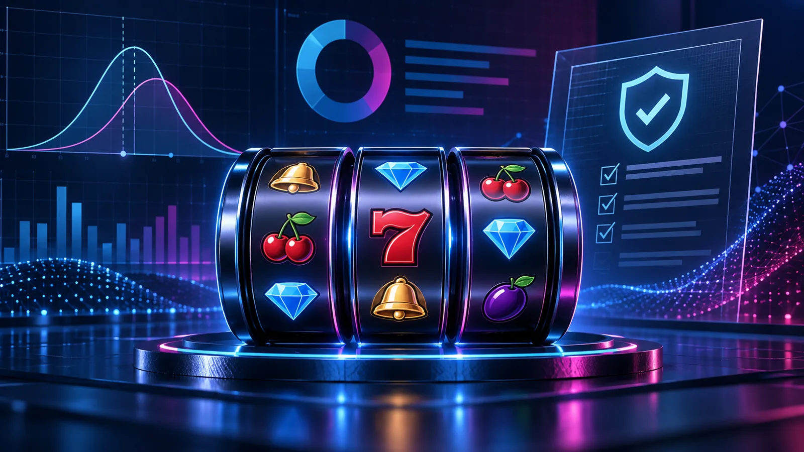 Audited high RTP Pragmatic Play online slot reels and payout analytics display